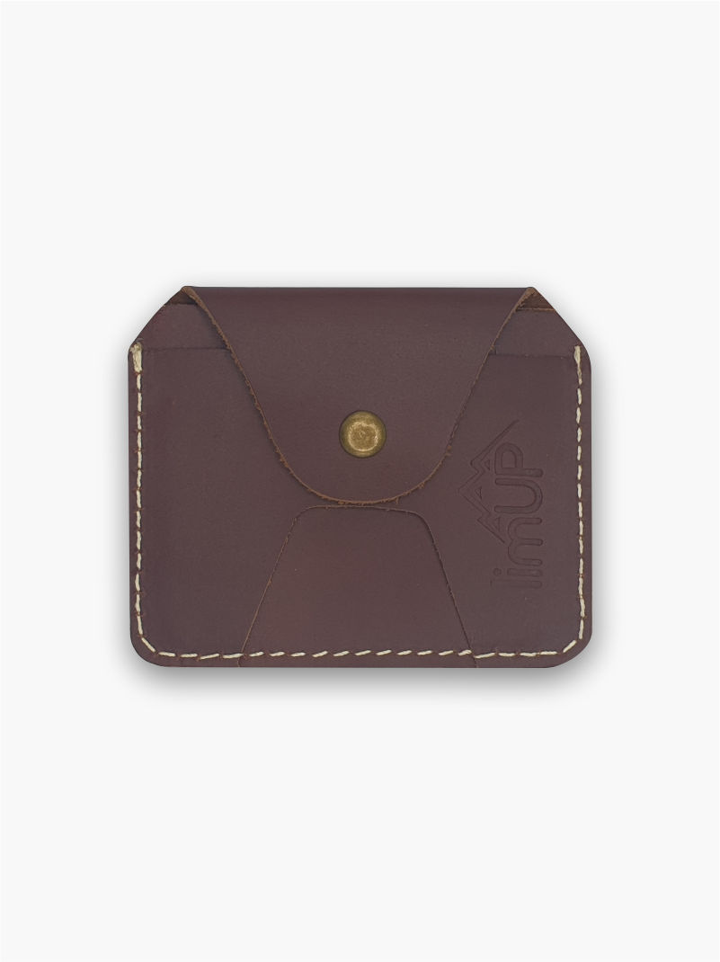 leather credit card holder mens